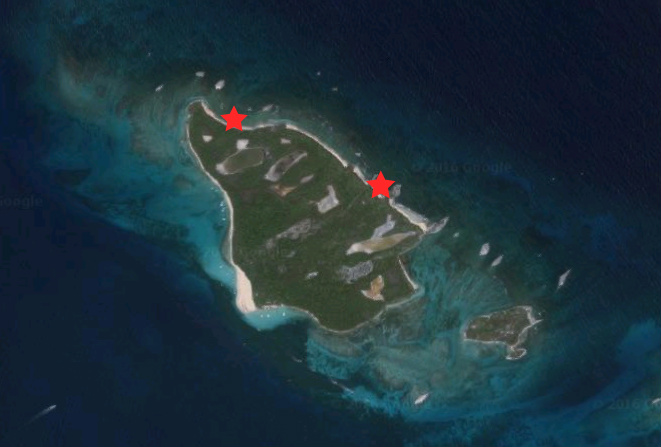 icacos island map